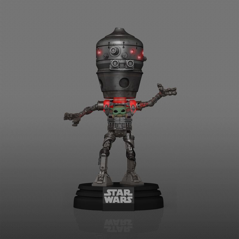 Funko Pop! Deluxe Lights and Sounds IG-12 avec Grogu