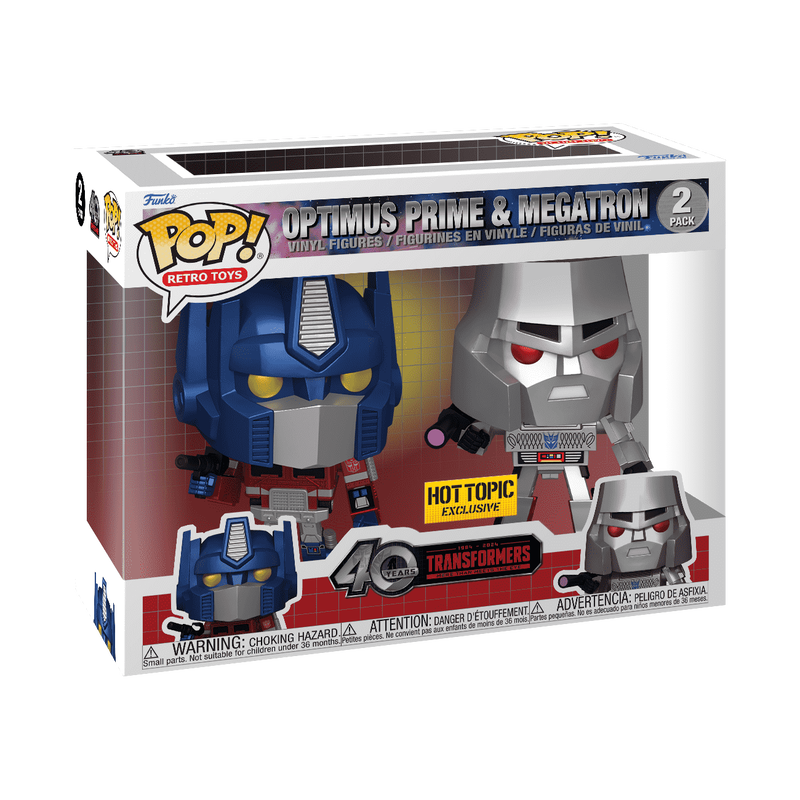 Pop! Optimus Prime & Megatron 2-Pack