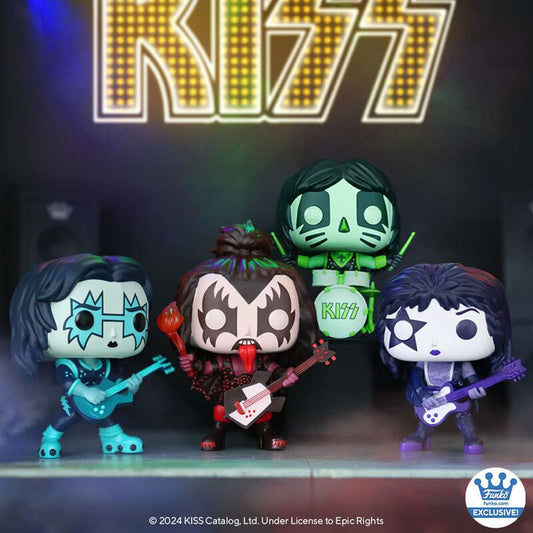 Pop! KISS (Color Spotlight) 4er-Pack