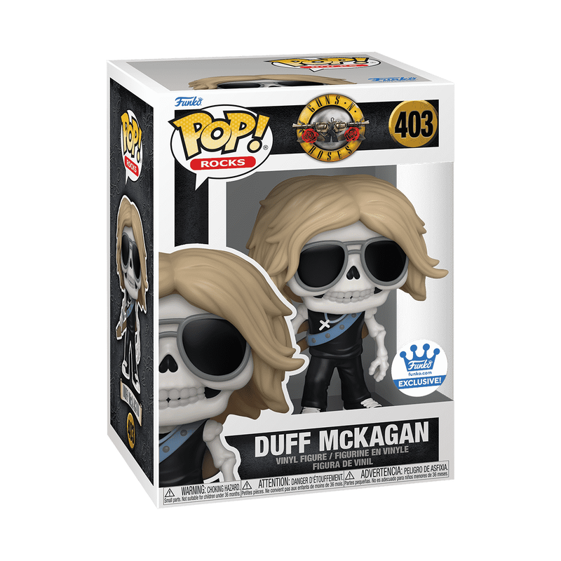 Funko Pop! Duff McKagan (Skeleton)
