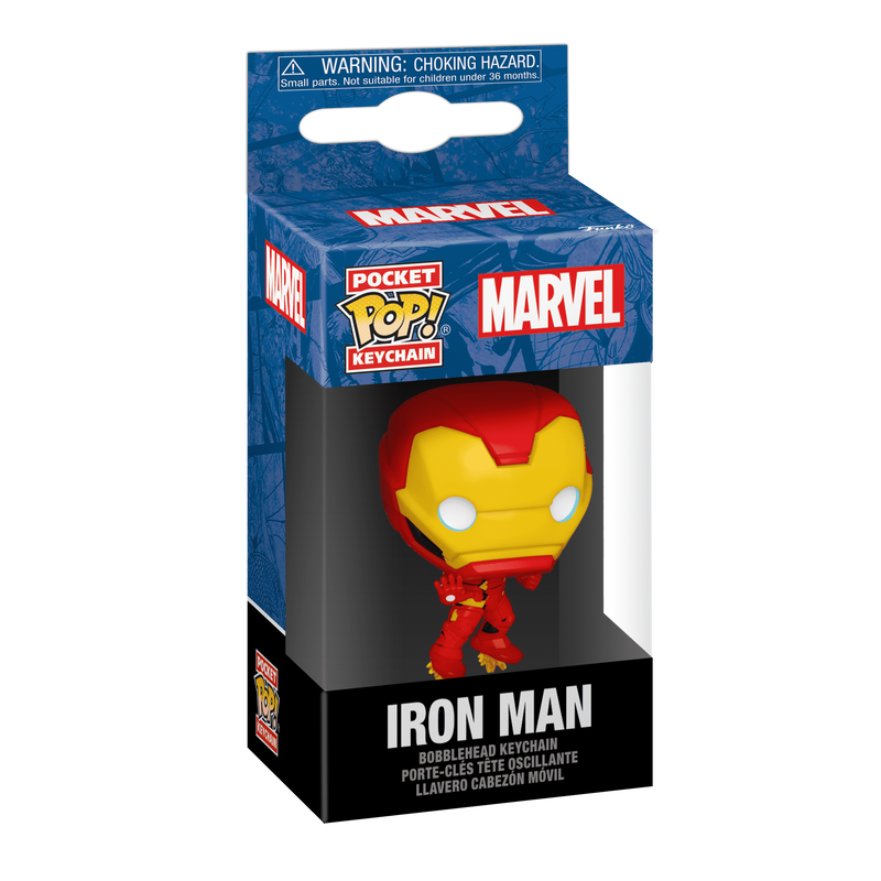 Funko Pop! Keychain Iron Man (Marvel New Classics)