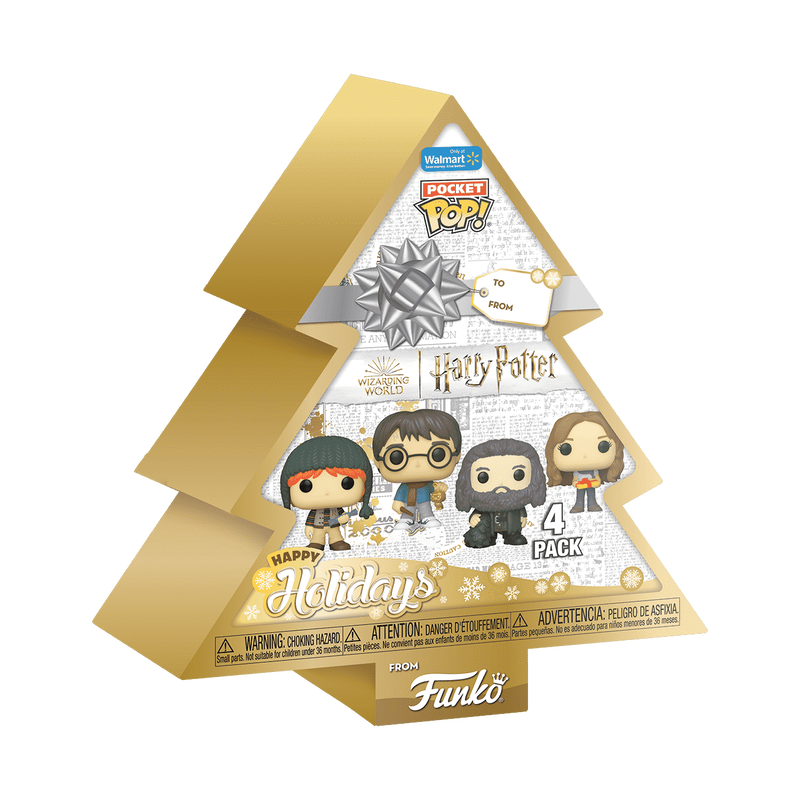 Pocket Pop! Feiertags-Harry-Potter-4er-Pack