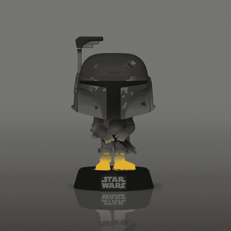 Funko Pop! Boba Fett with Rifle (Glow) – Star Wars