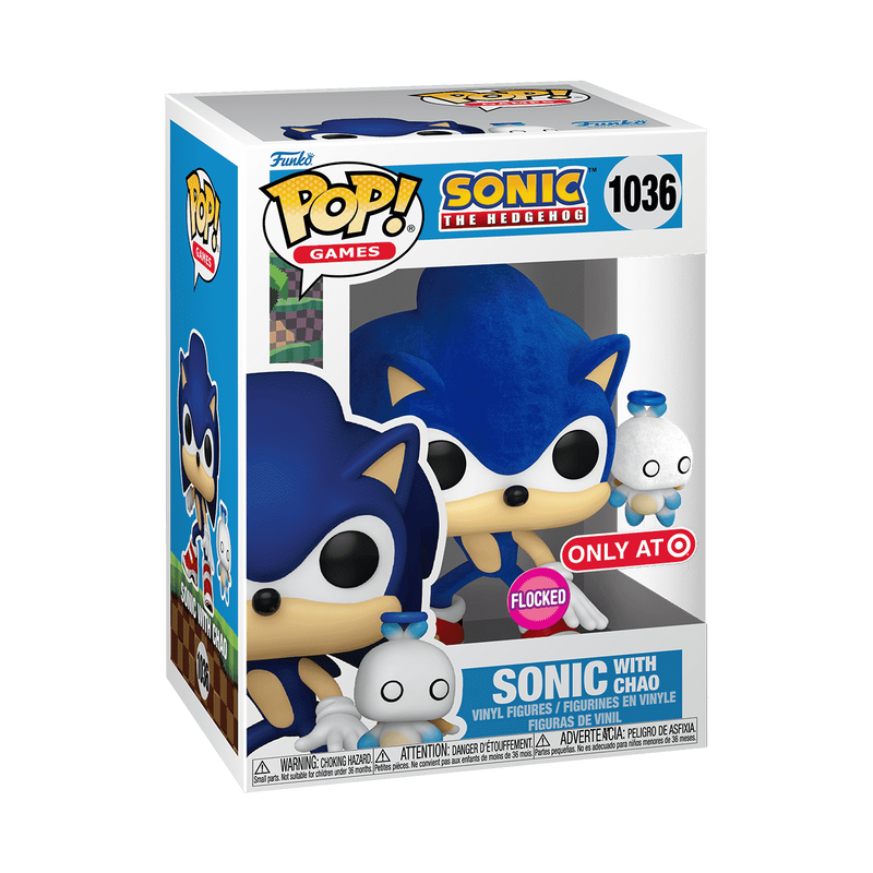 Pop! & Buddy Sonic mit Chao (beflockt)