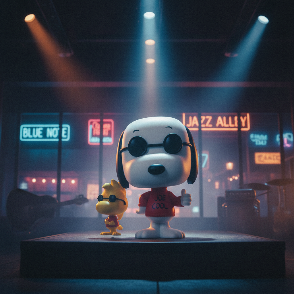 Funko Pop! & Buddy Joe Cool & Woodstock – Peanuts