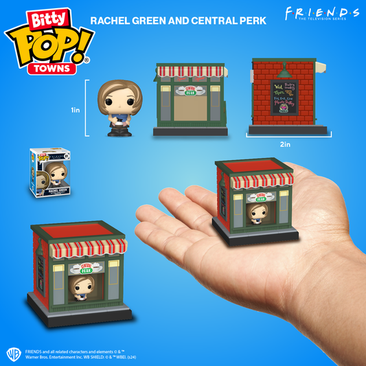 Kleines Pop! Städte Rachel Green und Central Perk