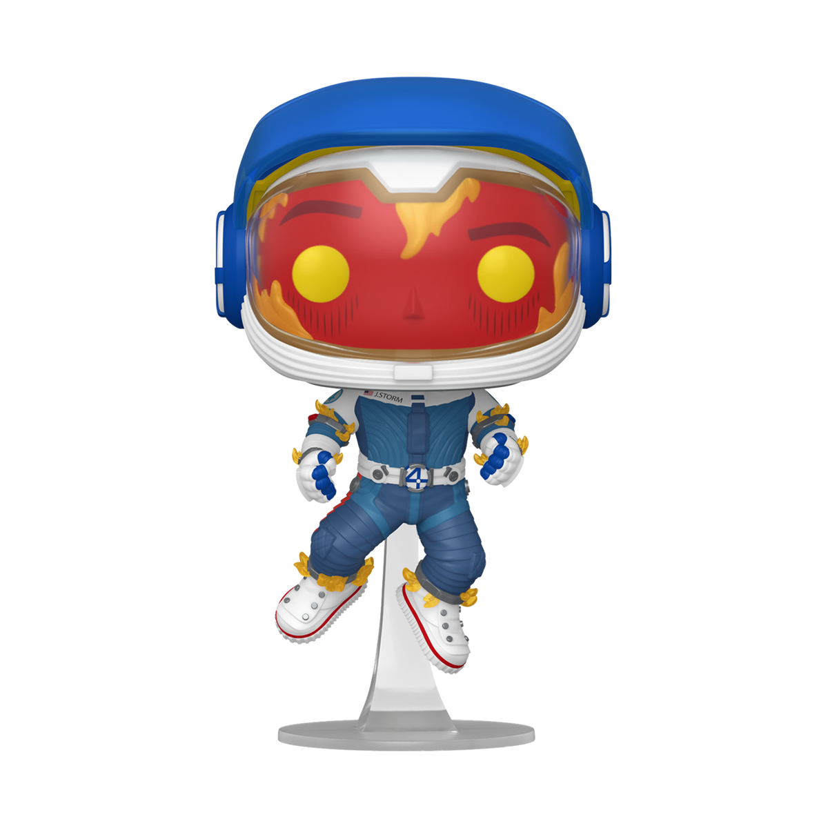 Funko Pop! Human Torch Space Suit Fantastic Four First Steps #1521 - vue officielle 2
