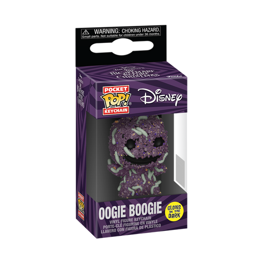 Funko Pop! Keychain Oogie Boogie avec insectes (Glow) – Disney