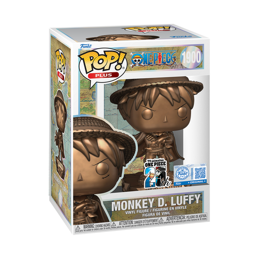 Funko Pop! Plus Monkey D. Luffy Statue (Bronze) – One Piece