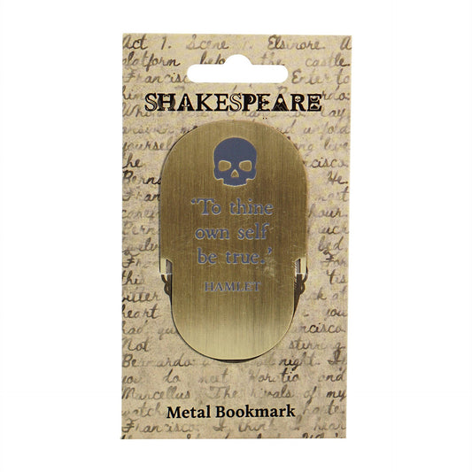 Shakespeare Metal Bookmark - Hamlet