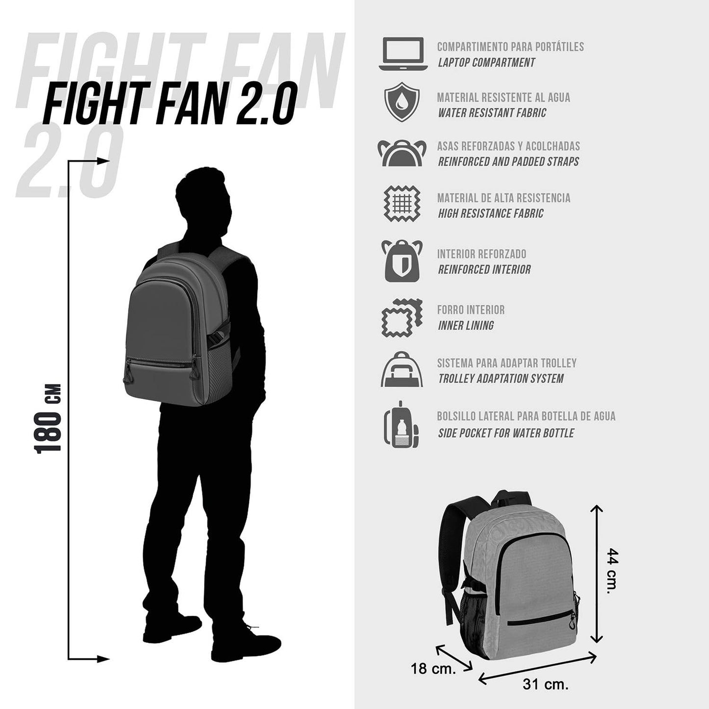 Sac à Dos Fight FAN 2.2 Sonic the Hedgehog « SEGA Sight »