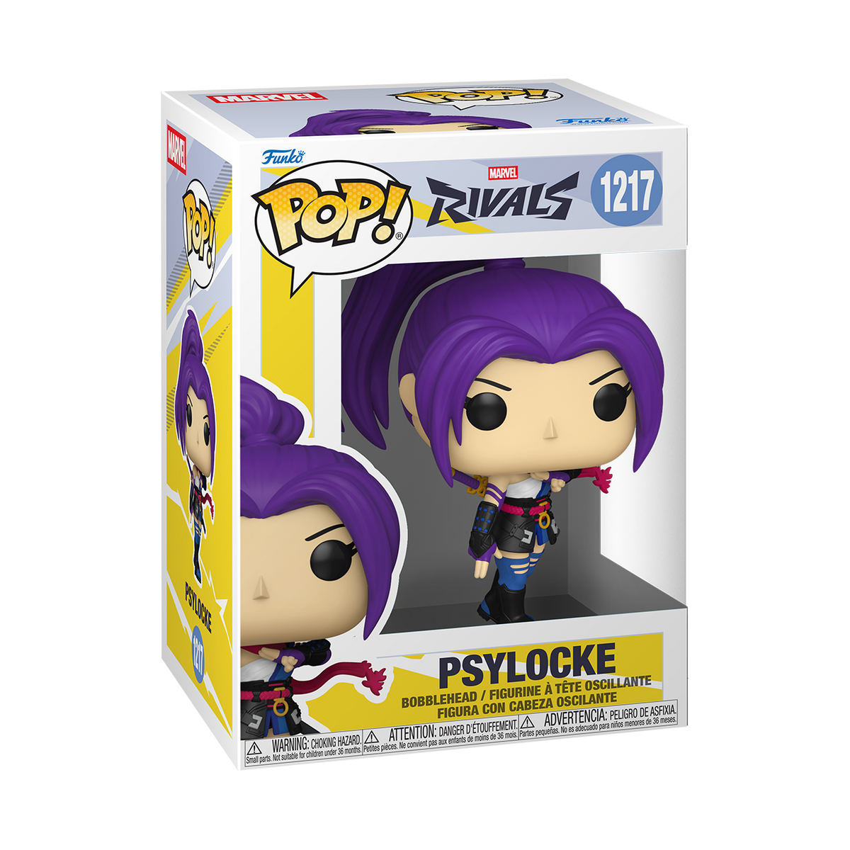 Funko Pop! Psylocke Marvel Rivals #1217 - vue officielle 2