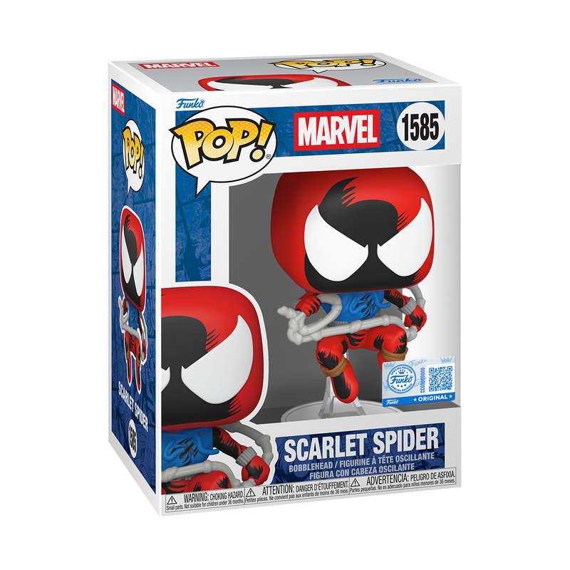Funko Pop! Scarlet Spider (Swinging) #1585 - vue officielle 2