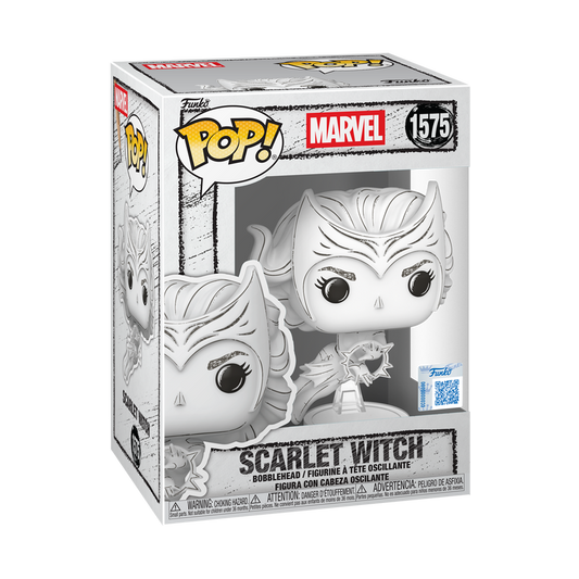 Pop! Scarlet Witch (Sketched Deco) #1575 - vue officielle Funko