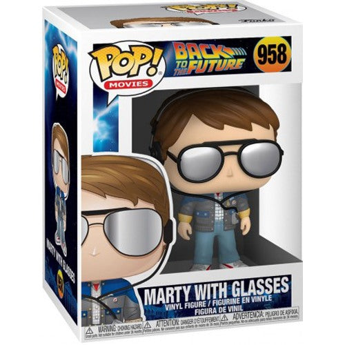 Marty McFly mit Brille