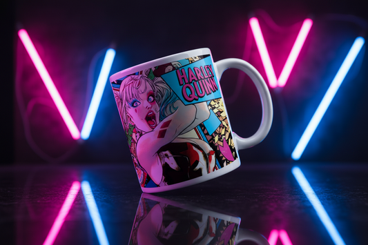 DC Comics Tasse – Harley Quinn Neon