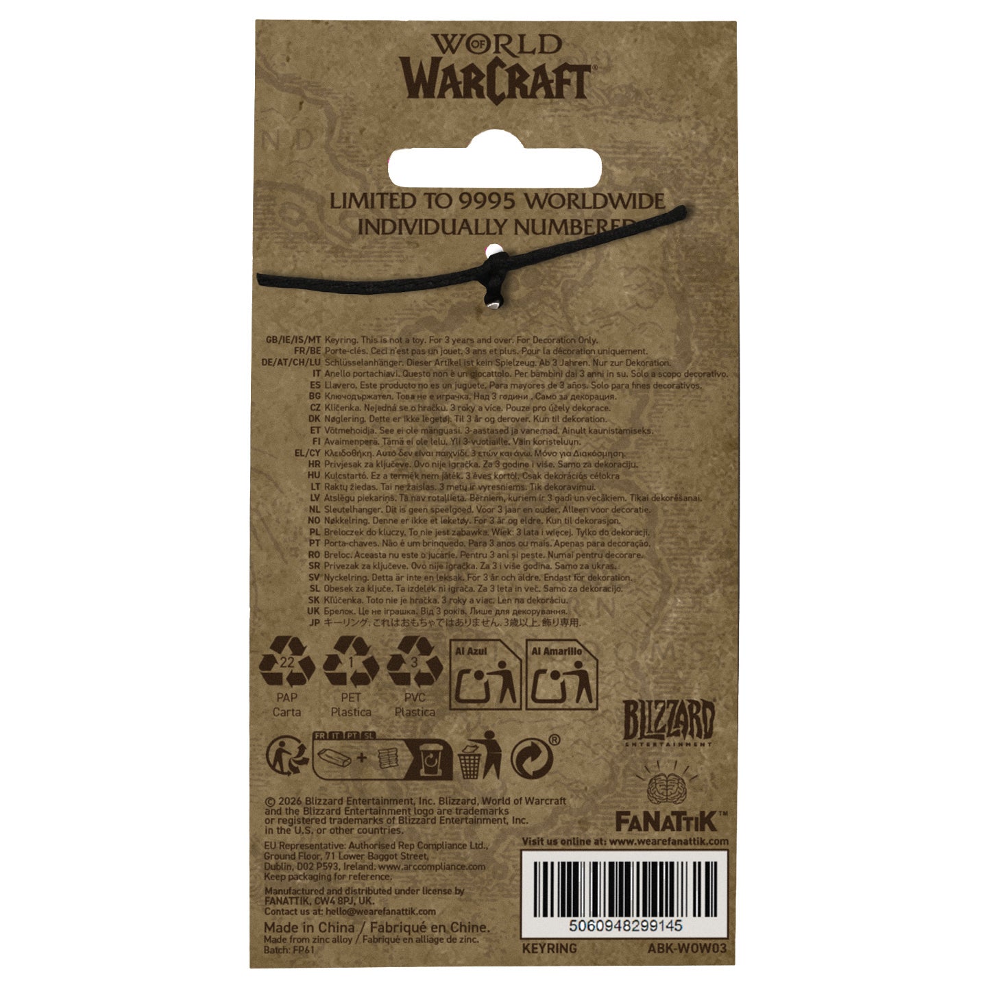 Porte-clés World of Warcraft - Murloc