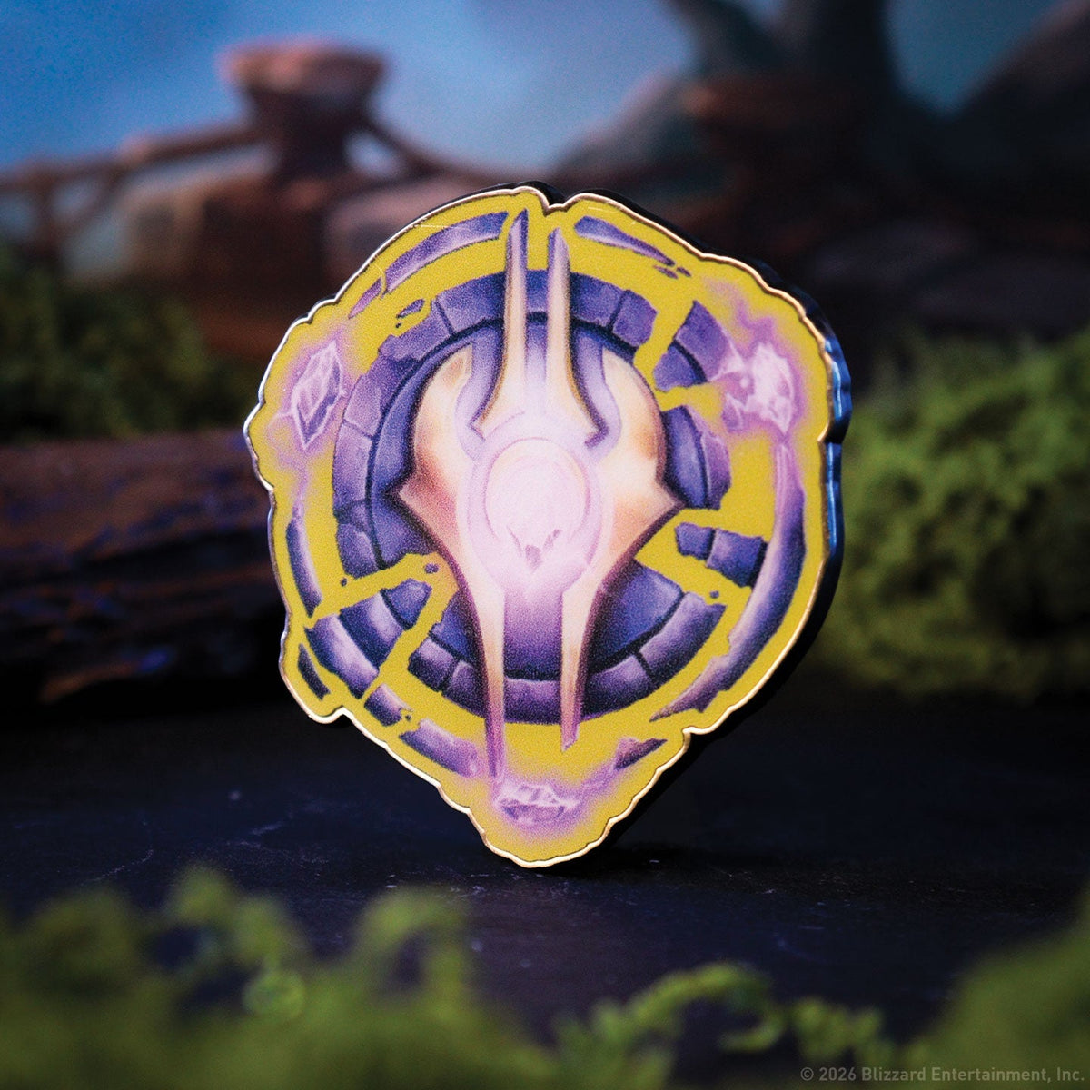 Display de 12 blind boxes World of Warcraft Alliance - pin’s mystère - mise en situation 13