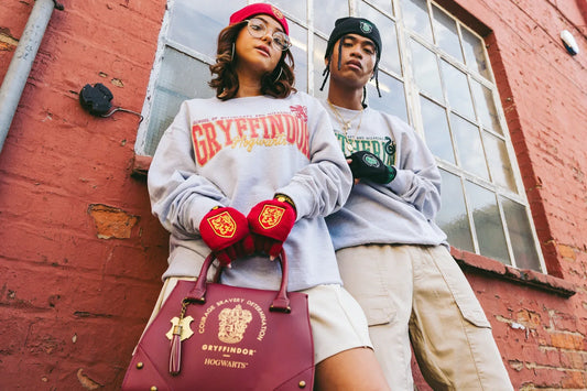 Harry Potter Luxuriöse karierte Handtasche – Gryffindor