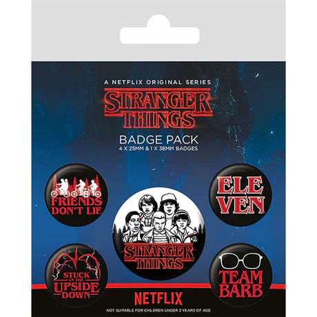 Badges Stranger Things - Characters