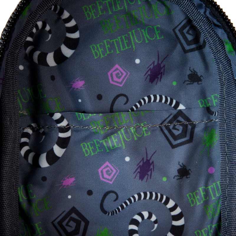 Trousse Mini sac à dos Beetlejuice - Here Lies Beetlejuice - vue produit 5