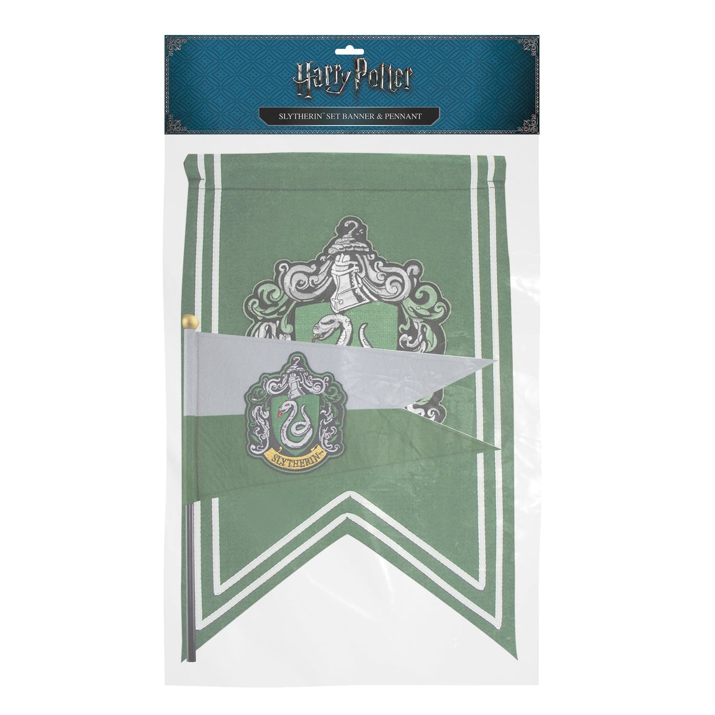 *Set Bannière et Drapeau Serpentard