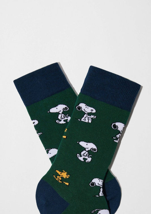 Socken BeSnoopy Grün