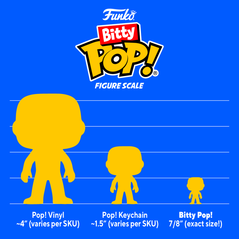 Bitty Pop! WWE 4er-Pack Serie 1