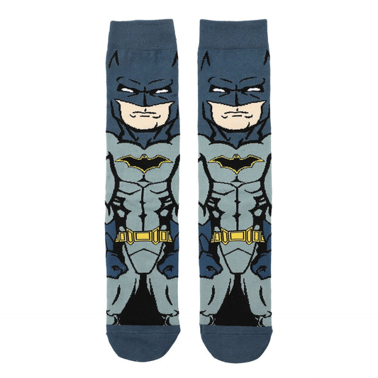 Chaussettes Batman grises avec cape intégrée