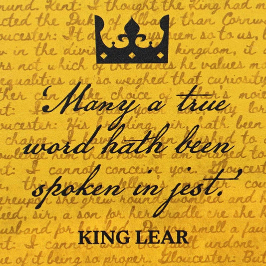 Shakespeare Ceramic Coaster - King Lear