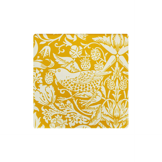 William Morris Coaster - Set of 2 Ceramic Arts & Crafts Society Quince Coasters