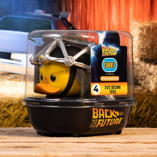 Rubber Duck Back to the Future: Doc Brown 1950s TUBBZ (First Edition)