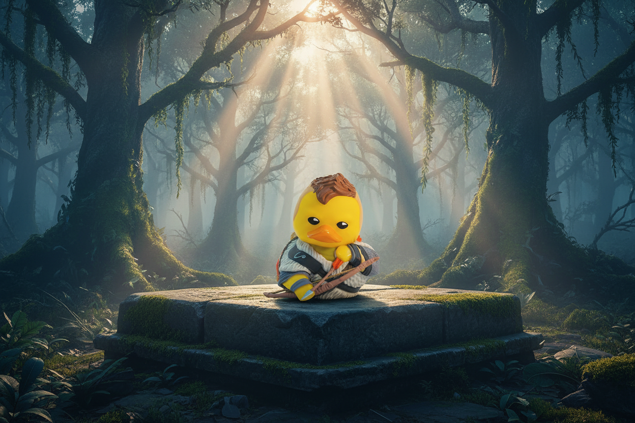 TUBBZ God of War: Atreus Cosplaying Duck (First Edition)