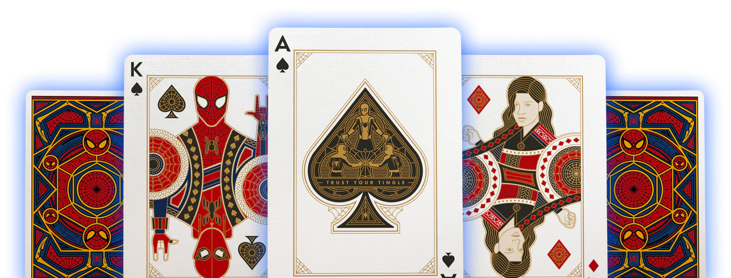 spiderman playing cards theory11