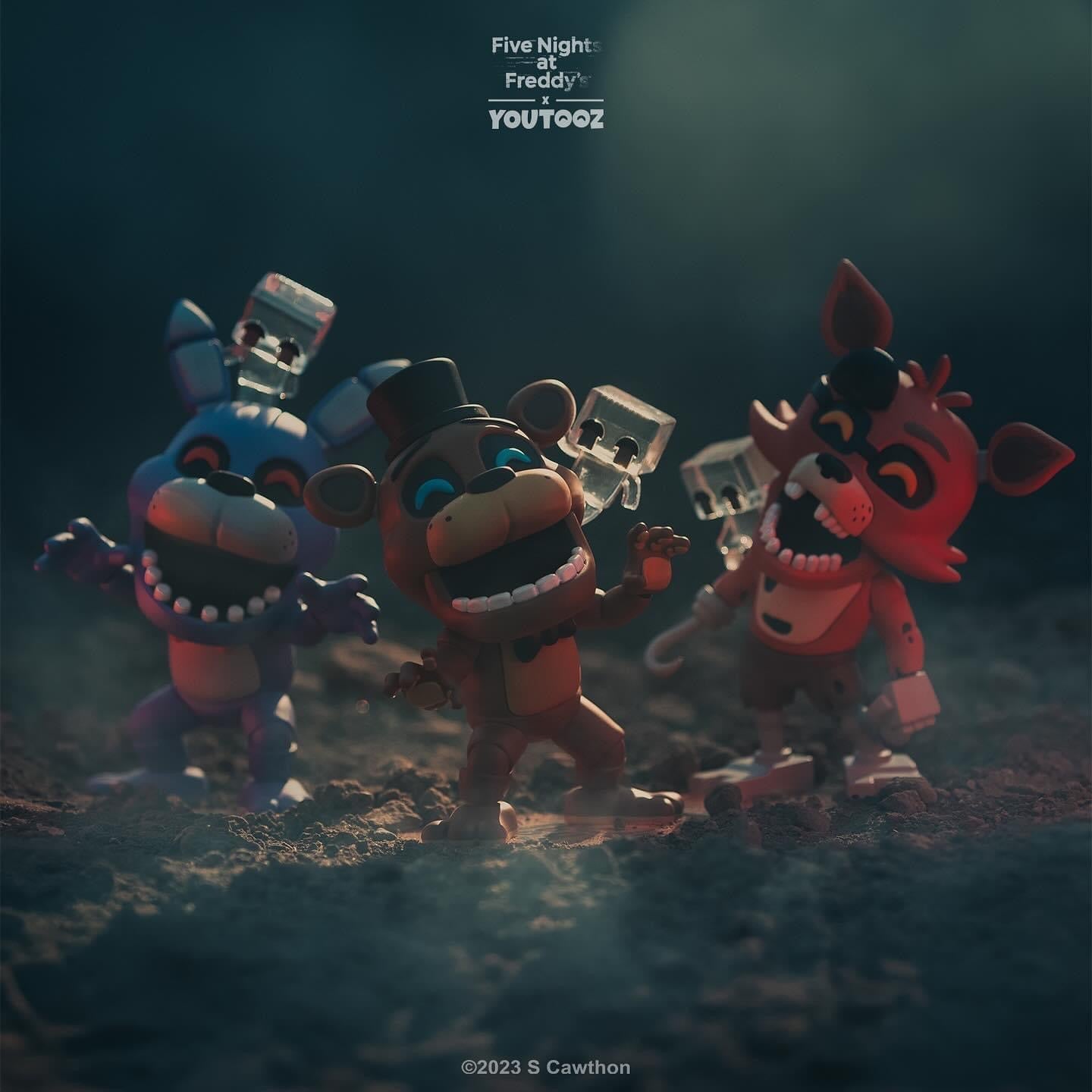 haunted foxy youtooz