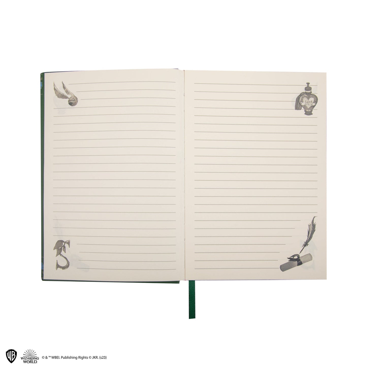 Set Carnet et Stylo Deluxe Monde Magique de Serpentard