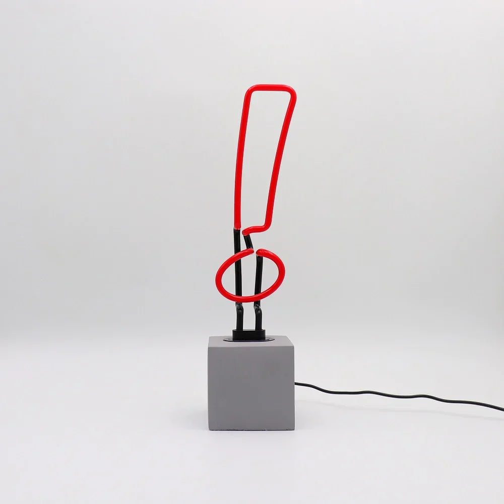 Lampe Néon Point d'Exclamation