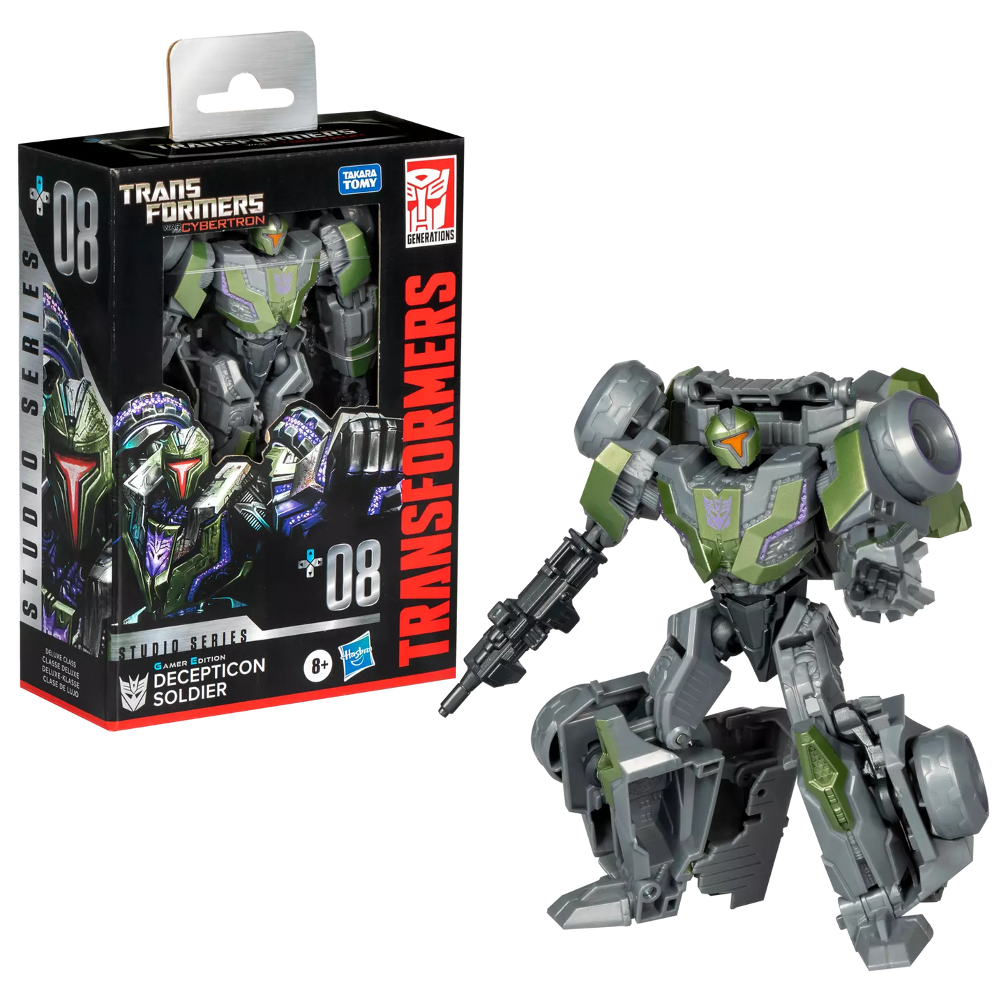 Transformers Generations Studio Series Deluxe 08 Decepticon Soldat
