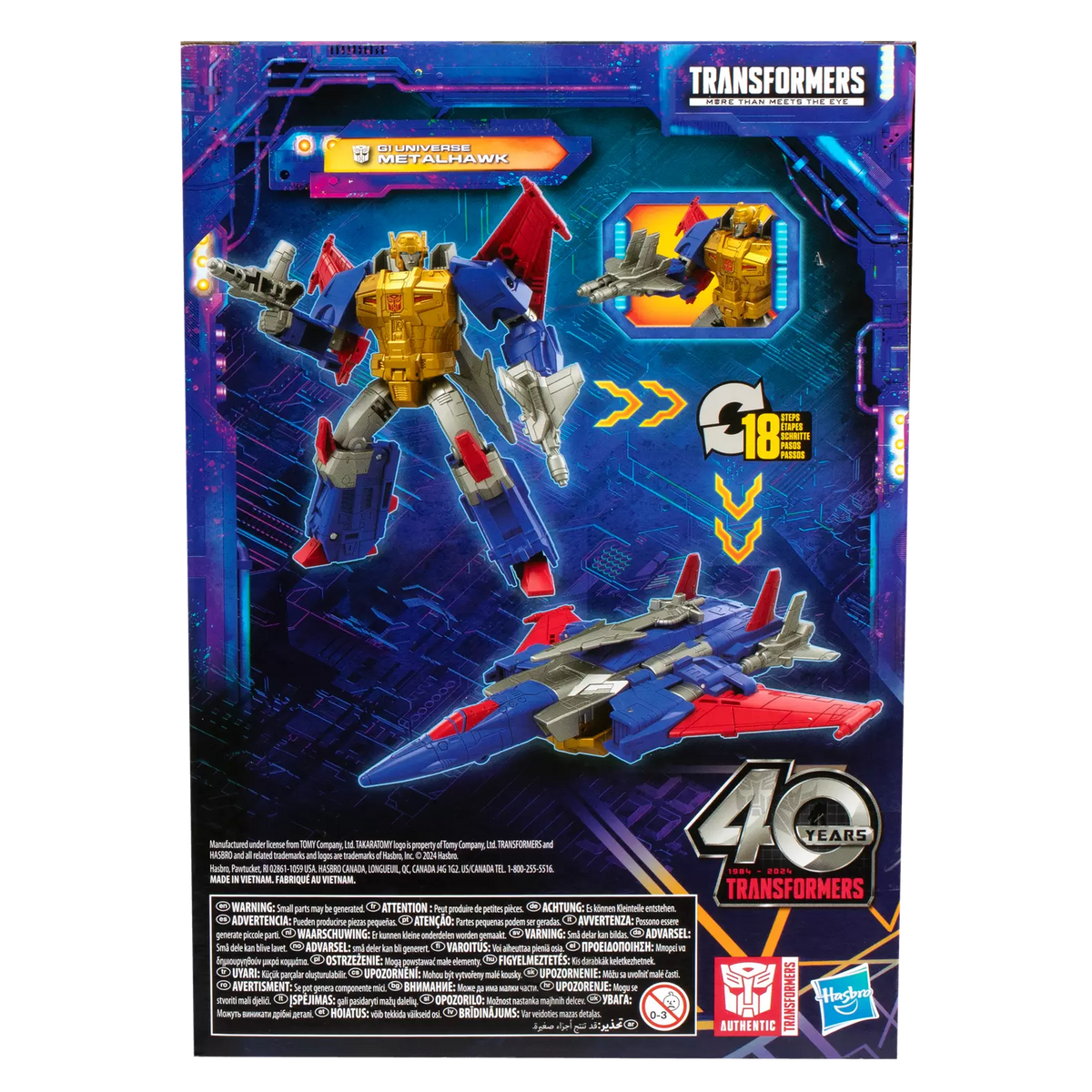 Transformers Generations Legacy United Voyager Class G1 Universe Metalhawk
