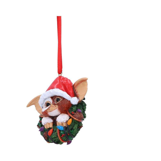 Gremlins Weihnachtsdekoration – Gizmo im Weihnachtskranz