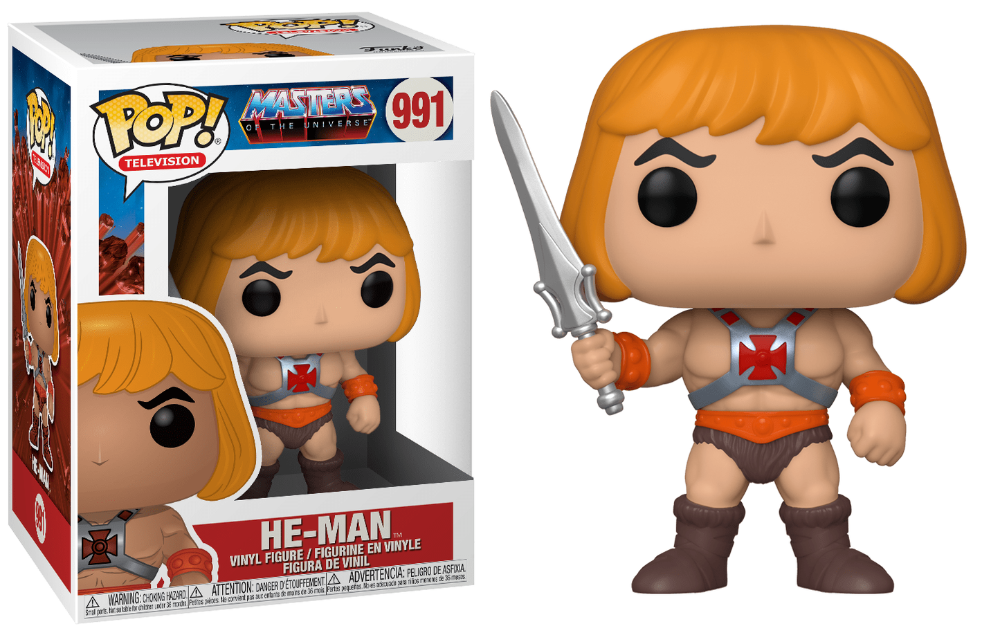 M.O.T.U. POP N° 991 He-Man