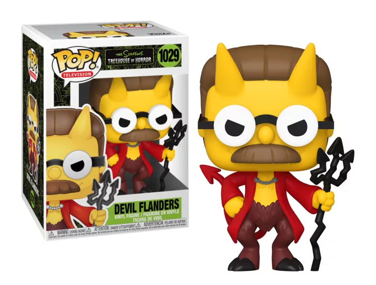 simpsons funko pop n 1029 devil flanders