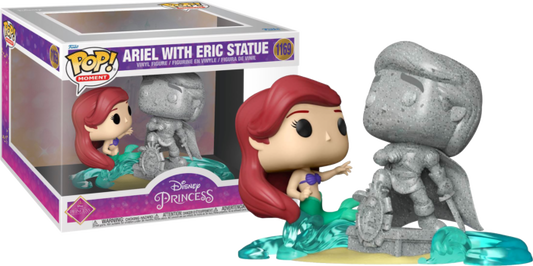 pop moment ariel with eric statue 1169