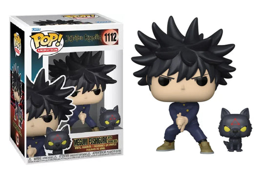 Funko Megumi Fushiguro avec Chien Divin – Jujutsu Kaisen