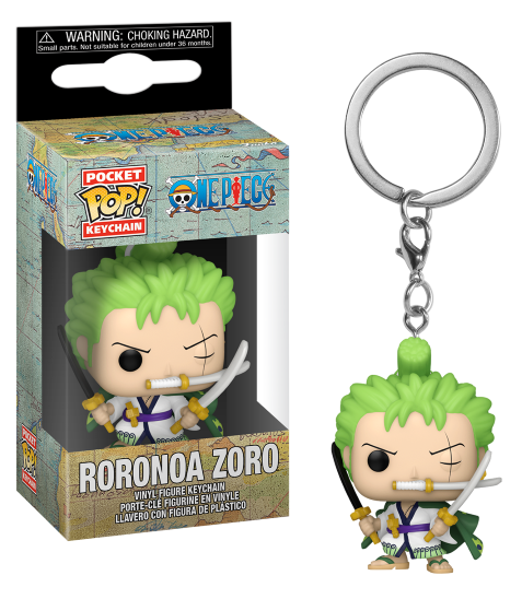 pop keychain roronoa zoro