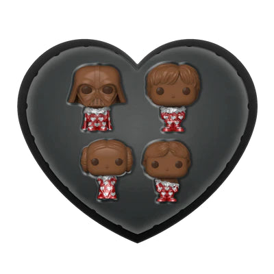 Star Wars Saint Valentin 4-Pack - Pop! Keychain STAR WARS - Pocket Pop  Keychains 4 Pack- Saint-Valentin (Chocolat) – le Comptoir du Geek