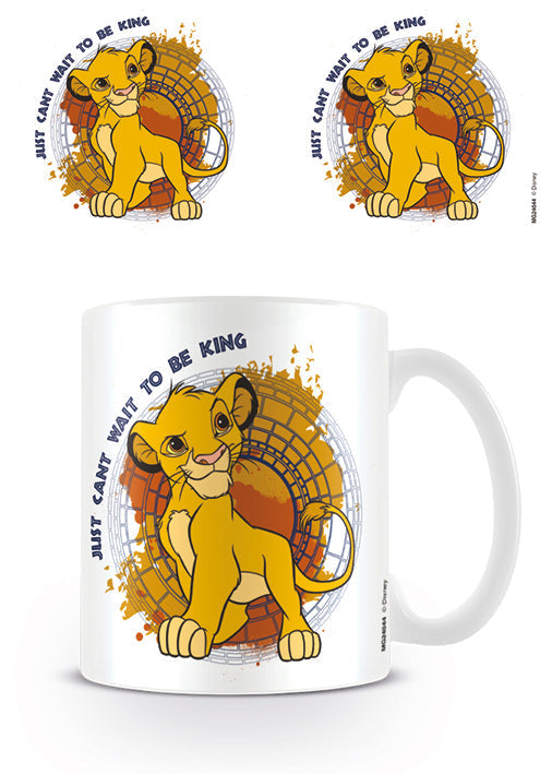 Mug Disney Le Roi Lion « Je voudrais déjà être roi » – 300 ml – vue produit 2