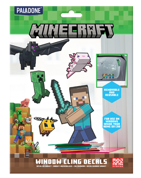 Autocollants Électrostatiques pour Fenêtre Minecraft – vue 2