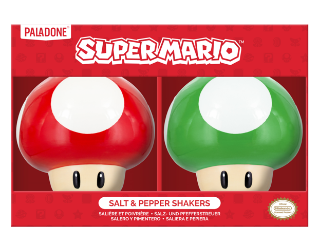 Super Mario Salt and Pepper - Mushrooms - PRE-ORDER*