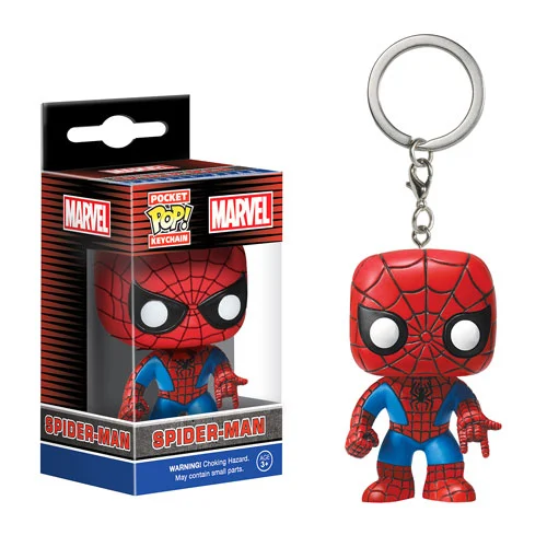pop keychain spider man